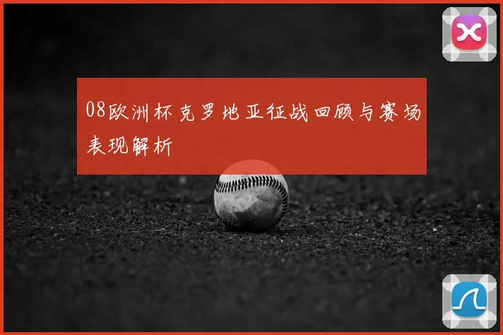 08欧洲杯克罗地亚征战回顾与赛场表现解析